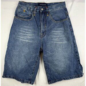 Vintage Rocawear Jean Denim Shorts Flap Pocket Hip Hop Skater Y2K Men’s 32